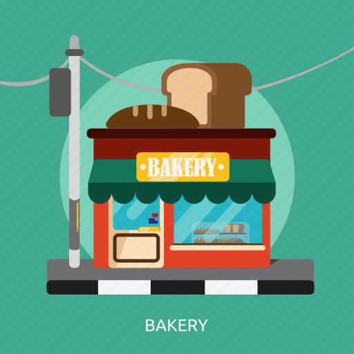 Bakery, building, cafe, construction, food, pastry icon - Download on Iconfinder
