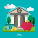 bank, building, construction, economy, money, savings