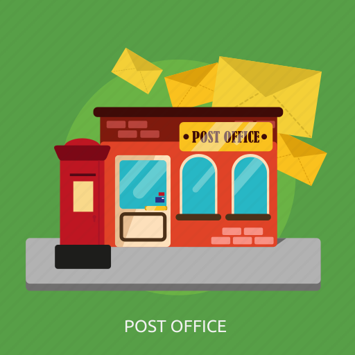 Building, construction, courier, delivery, office, post, postal icon - Download on Iconfinder