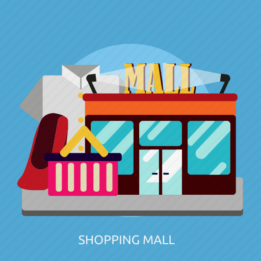 Building, construction, mall, shopping icon - Download on Iconfinder