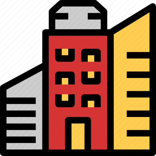 Architecture, building, business, commercial, hotel, office icon - Download on Iconfinder
