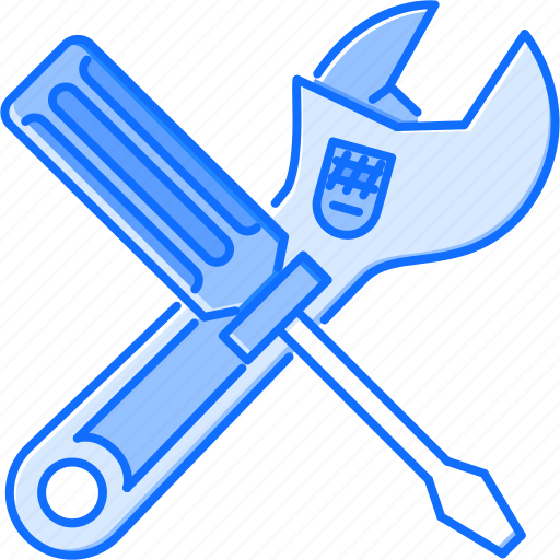 Adjustable, building, screwdriver, support, technical, tool, wrench icon - Download on Iconfinder