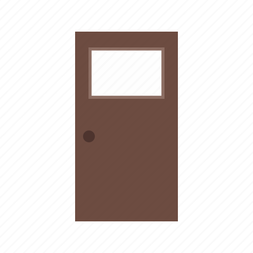Door, doorway, enter, entrance, front, house, wooden icon - Download on Iconfinder