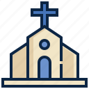 church, location, building, map