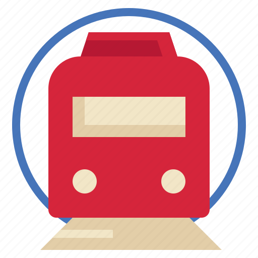 Train, railway, sign, location, map icon - Download on Iconfinder