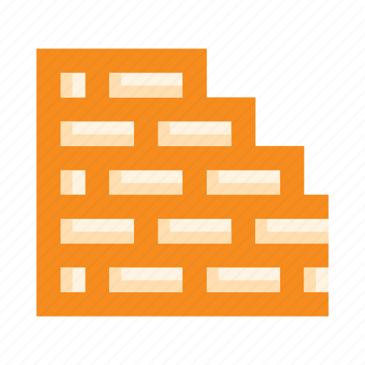 Bricks, wall, construction, building material, building, brick icon - Download on Iconfinder