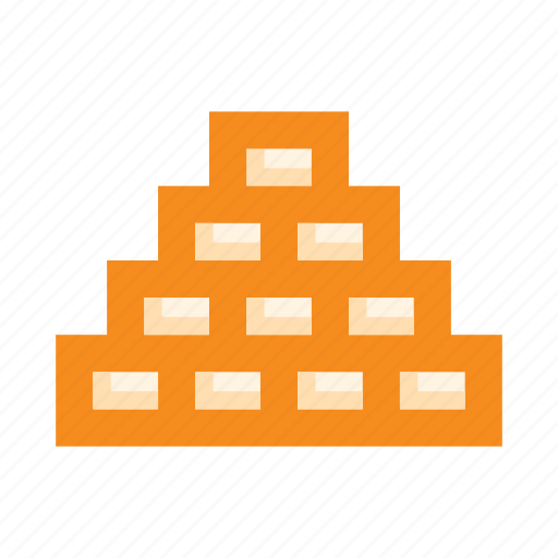 Bricks, wall, construction, brick, building, equipment, wooden beams icon - Download on Iconfinder