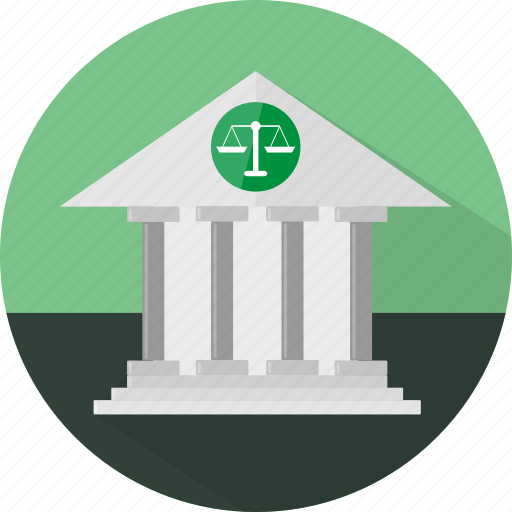 Building, court, courthouse, law, law court icon - Download on Iconfinder