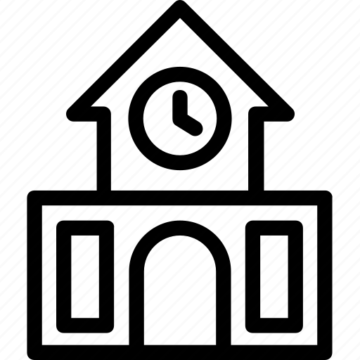 Building, college, institute, real estate, school icon - Download on Iconfinder