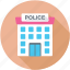 police department, police headquarter, police office, police station, public safety center 