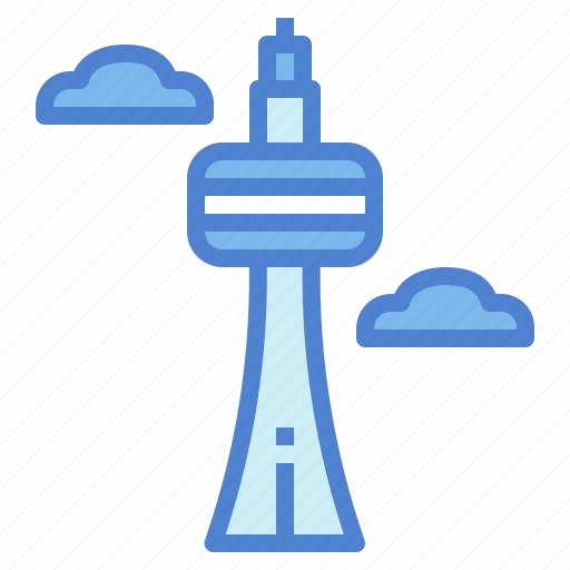 Architectonic, cn, landmark, toronto, tower icon - Download on Iconfinder