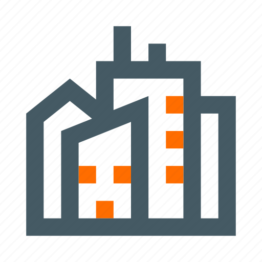 Apartment, buildings, city, home, house, office, town icon - Download on Iconfinder