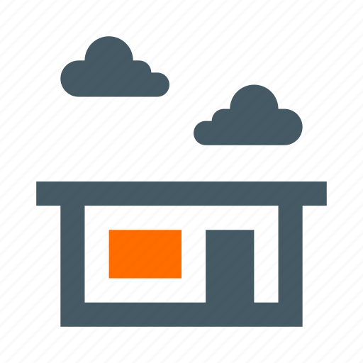 Apartment, building, clouds, home, house icon - Download on Iconfinder