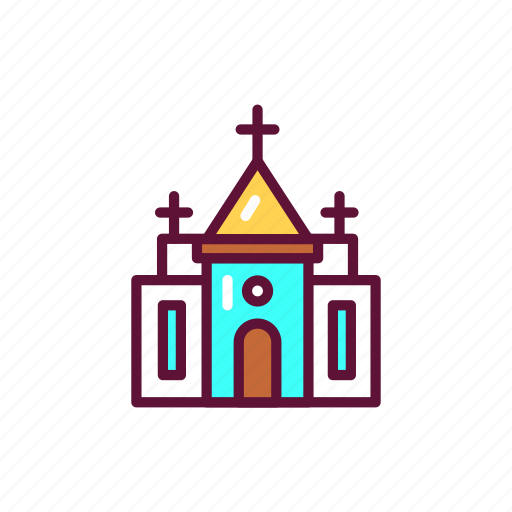 Apartment, architecture, building, real, estate, church icon - Download on Iconfinder