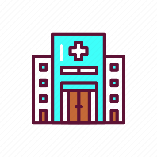 Apartment, architecture, building, real, estate, hospital icon - Download on Iconfinder