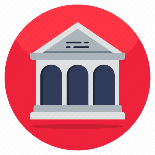 Bank, bank building, architecture, commercial building, depository house icon - Download on Iconfinder