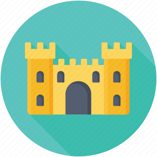Castle, citadel, fortress, historical building, landmark icon - Download on Iconfinder