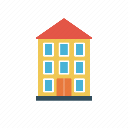 Apartment, building, hostel, motel, realestate icon - Download on Iconfinder