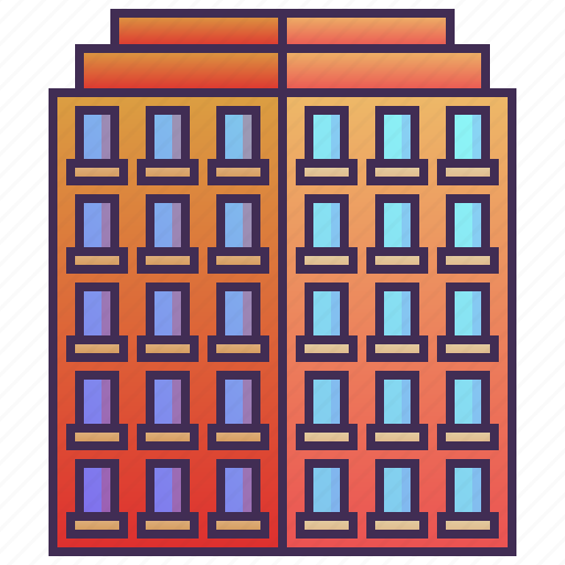 Apartment, building, condo, enterprise, resident icon - Download on Iconfinder