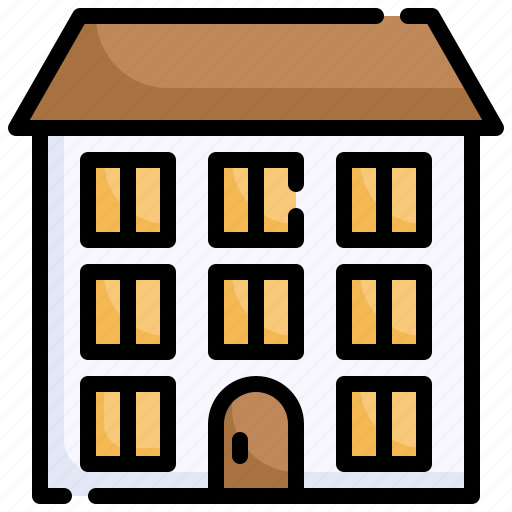 Apartment, residential, property, real, estate, buildings icon - Download on Iconfinder