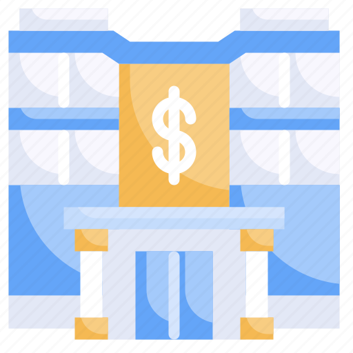 Bank, account, building, money, architecture icon - Download on Iconfinder