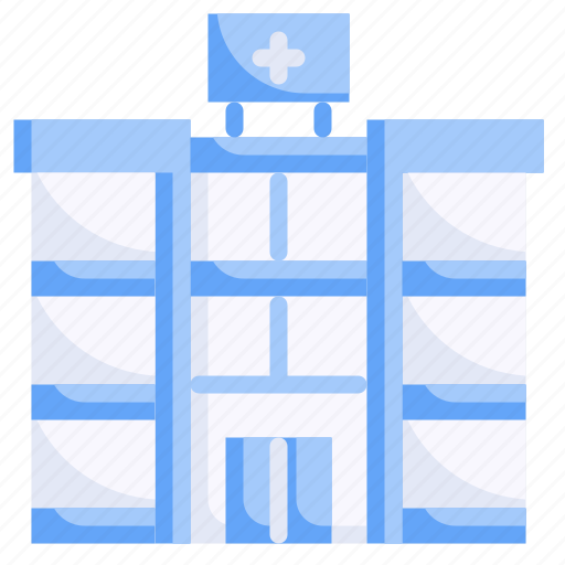 Hospital, health, medical, buildings, clinic icon - Download on Iconfinder