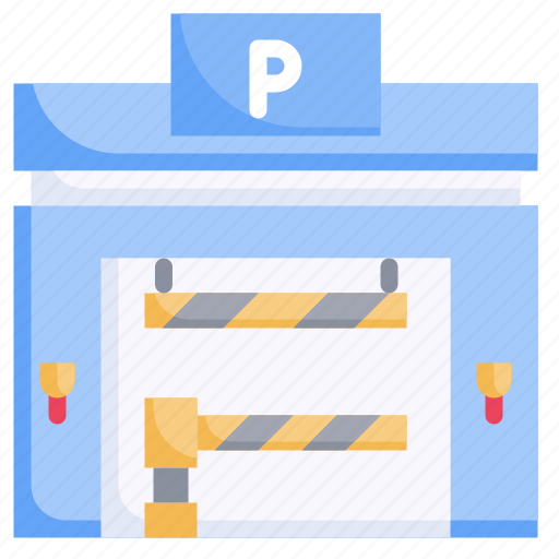 Parking, buildings, signs, automobile, vehicle icon - Download on Iconfinder