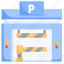 parking, buildings, signs, automobile, vehicle 