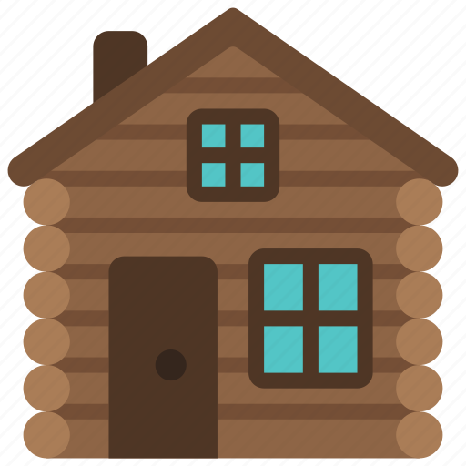 Cabin, real, estate, log, wooden icon - Download on Iconfinder