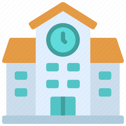 School, real, estate, building, education icon - Download on Iconfinder