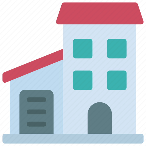 Side, garage, house, real, estate, home icon - Download on Iconfinder