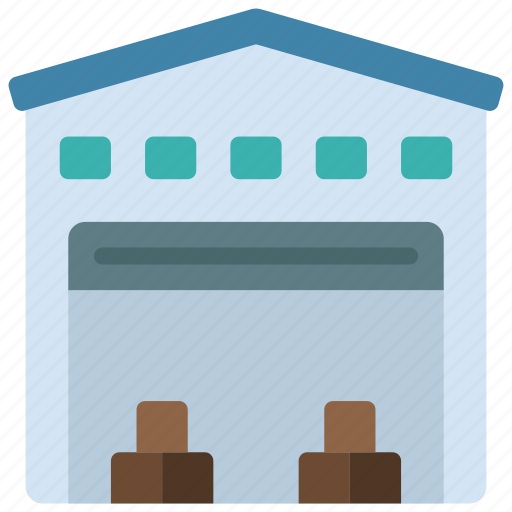 Warehouse, real, estate, logistics, delivery icon - Download on Iconfinder