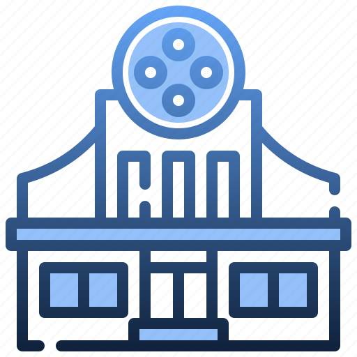 Cinema, theater, entertainment, buildings, architecture icon - Download on Iconfinder