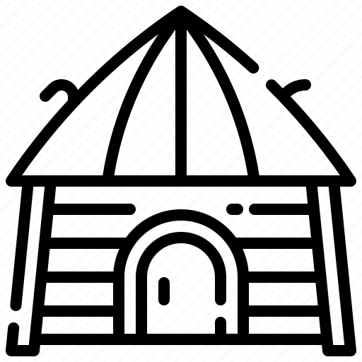Hut, house, buildings, cabin, shelter icon - Download on Iconfinder