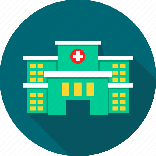 Hospital, hospital building, aid, care, emergency, healthcare, medical icon - Download on Iconfinder