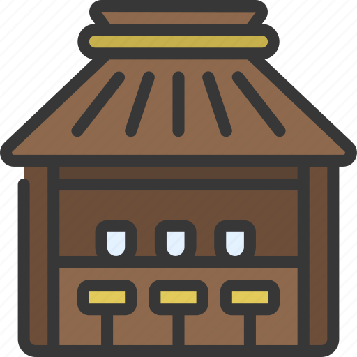 Beach, hut, real, estate, food icon - Download on Iconfinder