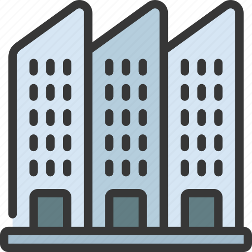 Block, of, flats, real, estate, buildings icon - Download on Iconfinder
