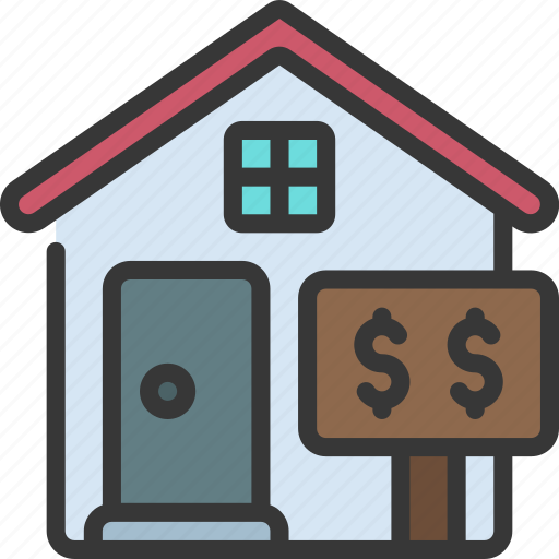 House, for, sale, real, estate icon - Download on Iconfinder