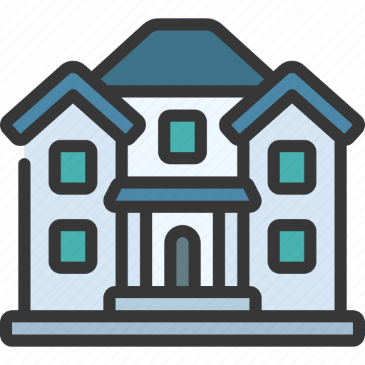Large, house, real, estate, mansion icon - Download on Iconfinder