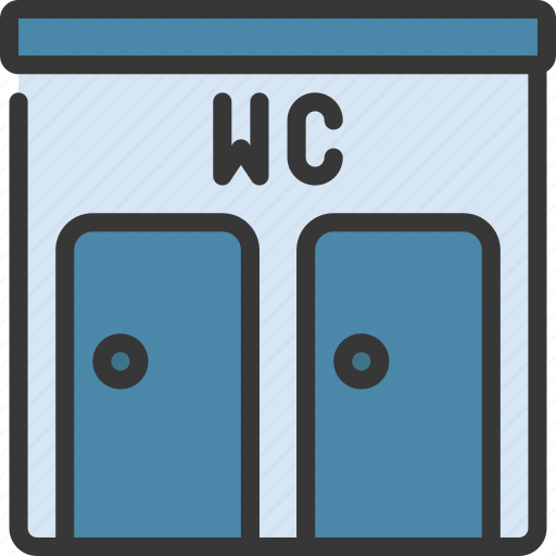 Toilets, building, wc, bathroom, washroom icon - Download on Iconfinder