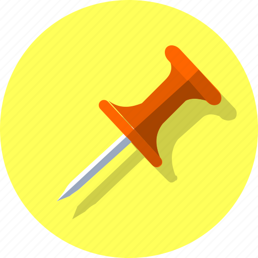 Item, location, pin, push pin, marker, place, point icon - Download on Iconfinder