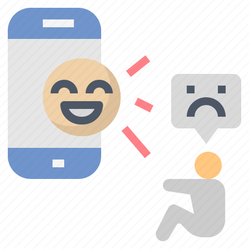 Alone, mood, feeling, dumped, different, laugh icon - Download on Iconfinder