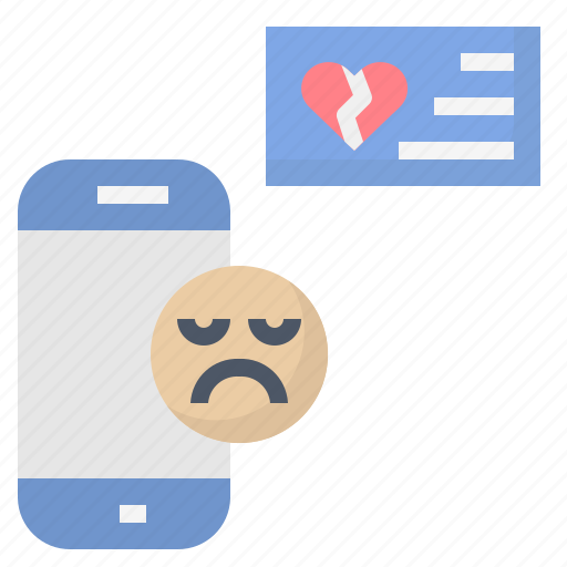 Love, smartphone, bully, severity, mood, feeling, health icon - Download on Iconfinder