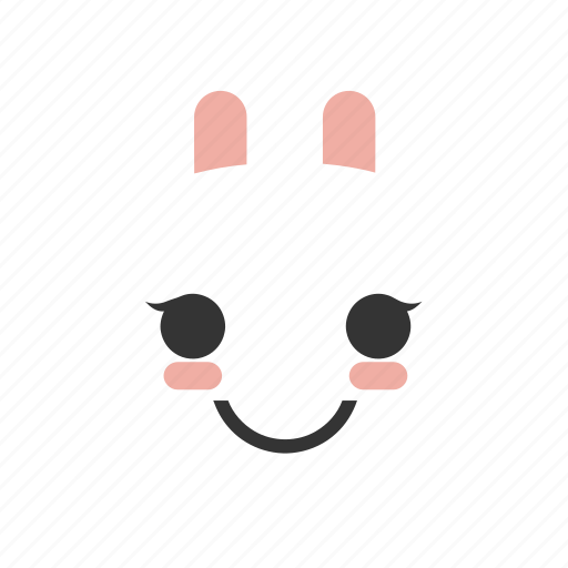 Animals, bunny, emojis, emoticons, rabbit, smile, smiley icon - Download on Iconfinder