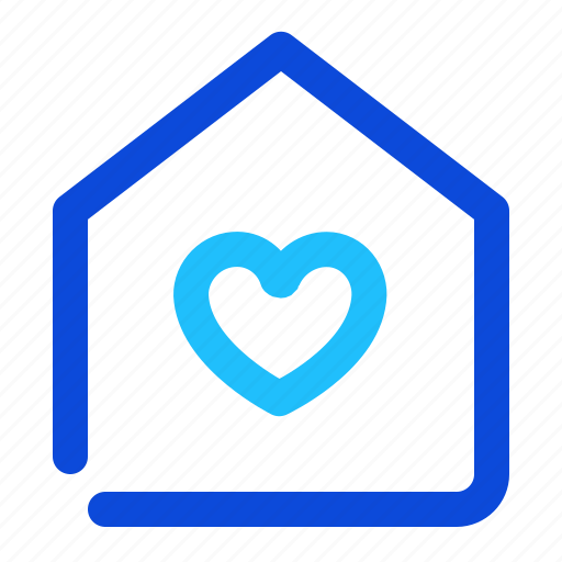 Home, favorite, fav, house, heart icon - Download on Iconfinder