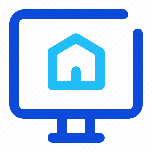 Home, screen, desktop, house, real estate icon - Download on Iconfinder