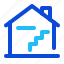 house, ground, floor, level, stairs 