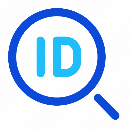 Id, identity, search, look, identification icon - Download on Iconfinder
