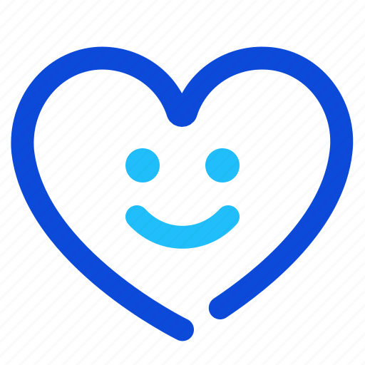 Happy, heart, love, emoji icon - Download on Iconfinder