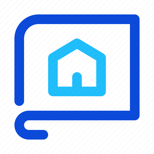 Blueprint, house, plan icon - Download on Iconfinder